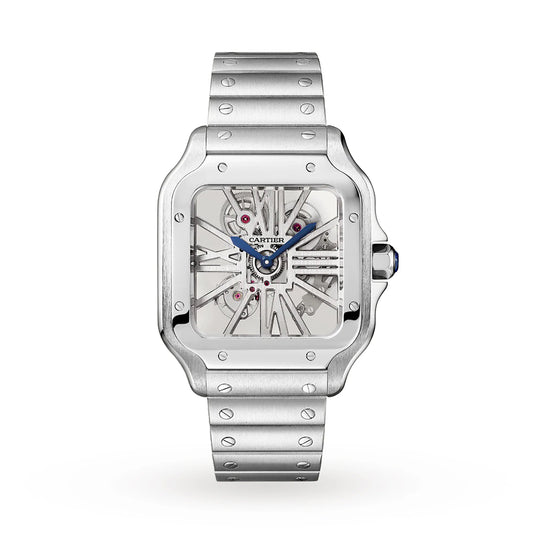 Cartier Santos De Cartier Skeleton WHSA0015