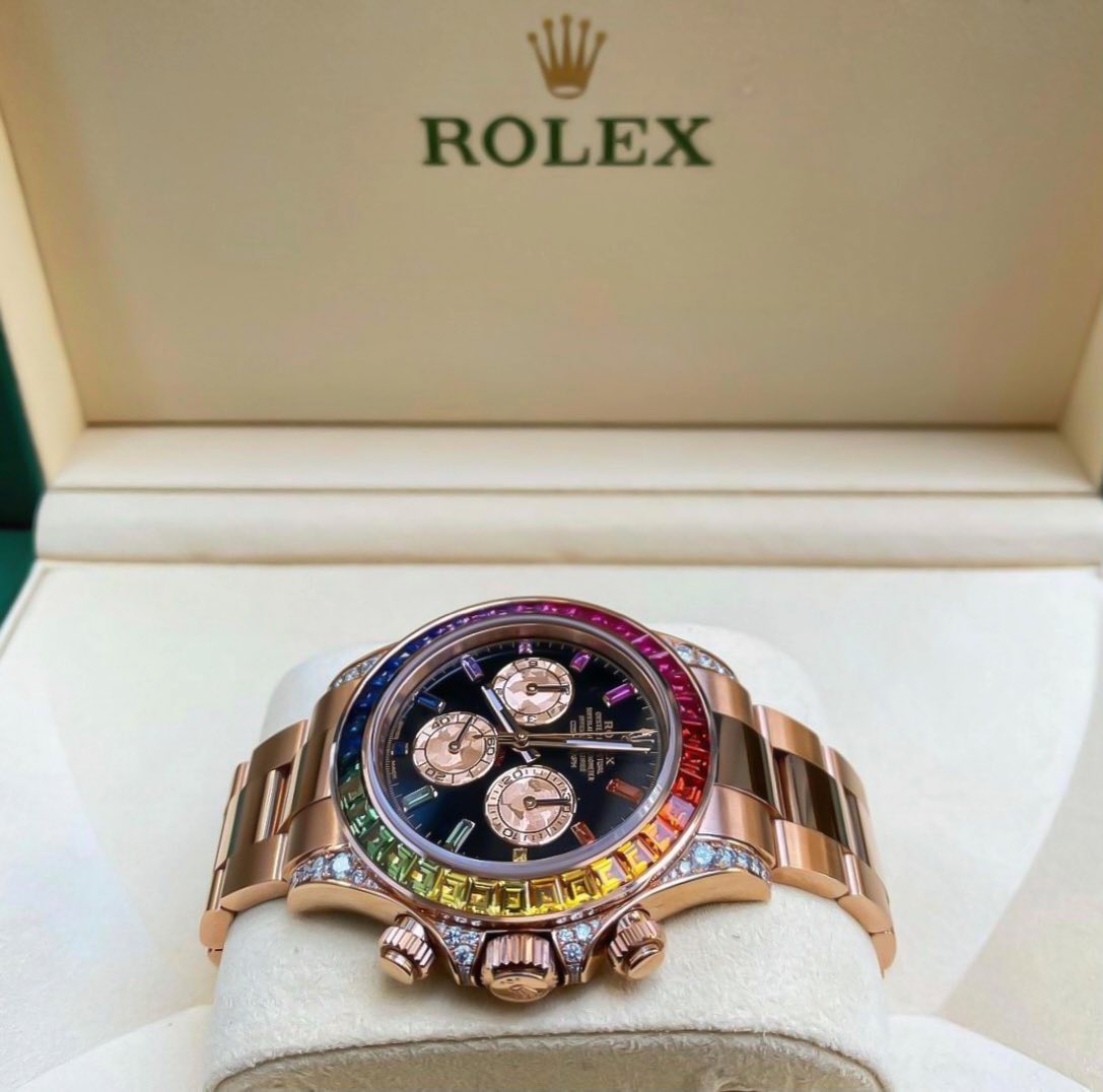 Daytona Cosmographe RAINBOW Rose Gold